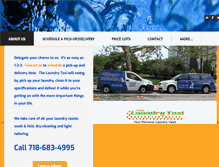 Tablet Screenshot of laundrytaxi.com